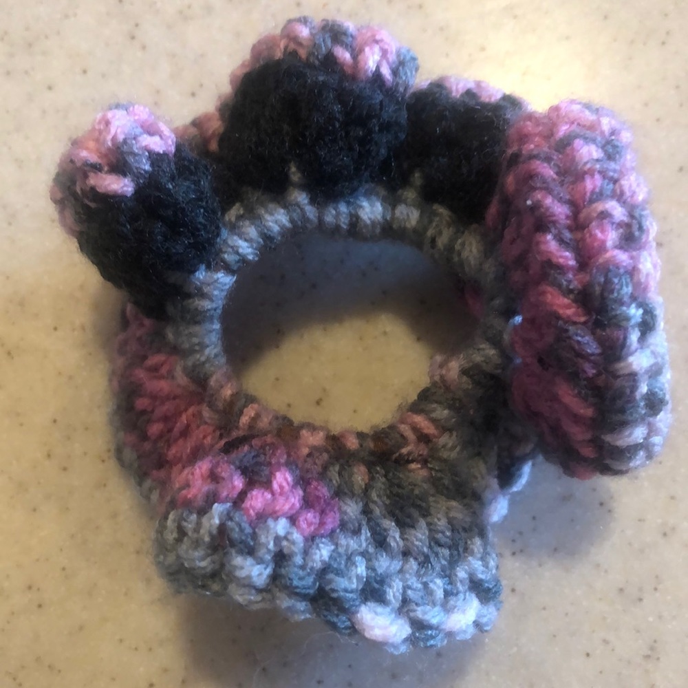 Handmade Crochet Scrunchie